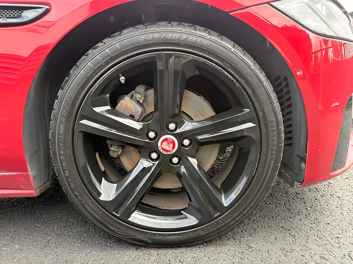 Used 2017 Jaguar Xf R-Sport Red - Interior and Exterior details 19
