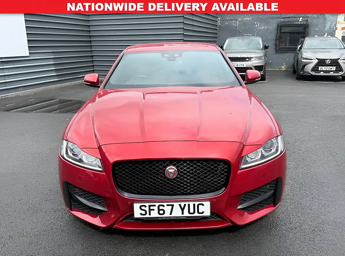 Used 2017 Jaguar Xf R-Sport Red - Interior and Exterior details 2