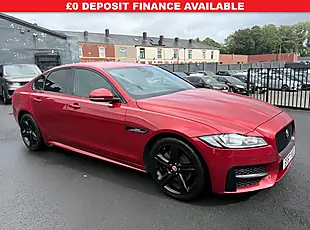 Used 2017 Jaguar Xf R-Sport Red - Interior and Exterior details 3