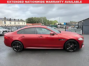 Used 2017 Jaguar Xf R-Sport Red - Interior and Exterior details 4