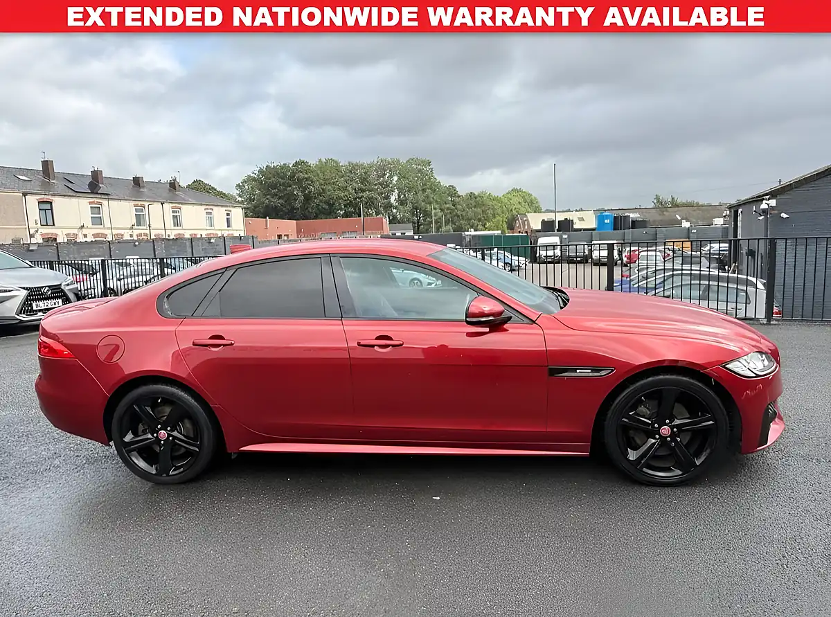 Used 2017 Jaguar Xf R-Sport Red - Interior and Exterior details 4