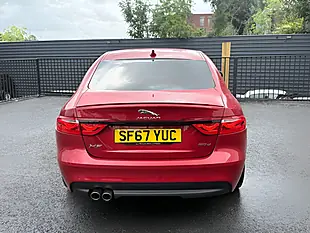 Used 2017 Jaguar Xf R-Sport Red - Interior and Exterior details 6