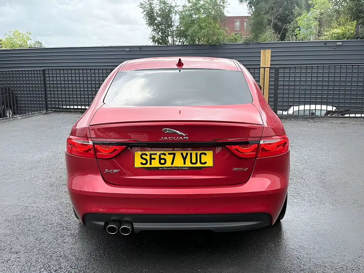 Used 2017 Jaguar Xf R-Sport Red - Interior and Exterior details 6