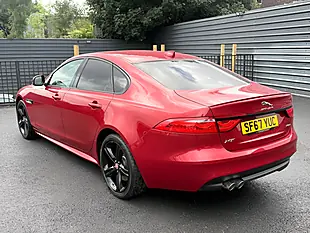 Used 2017 Jaguar Xf R-Sport Red - Interior and Exterior details 7