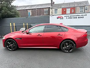 Used 2017 Jaguar Xf R-Sport Red - Interior and Exterior details 8