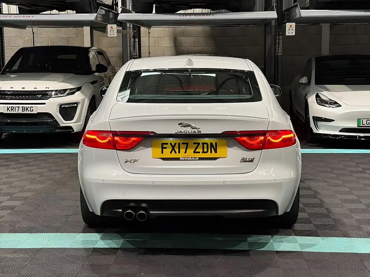 Used 2017 Jaguar Xf R-Sport White - Interior and Exterior details 8