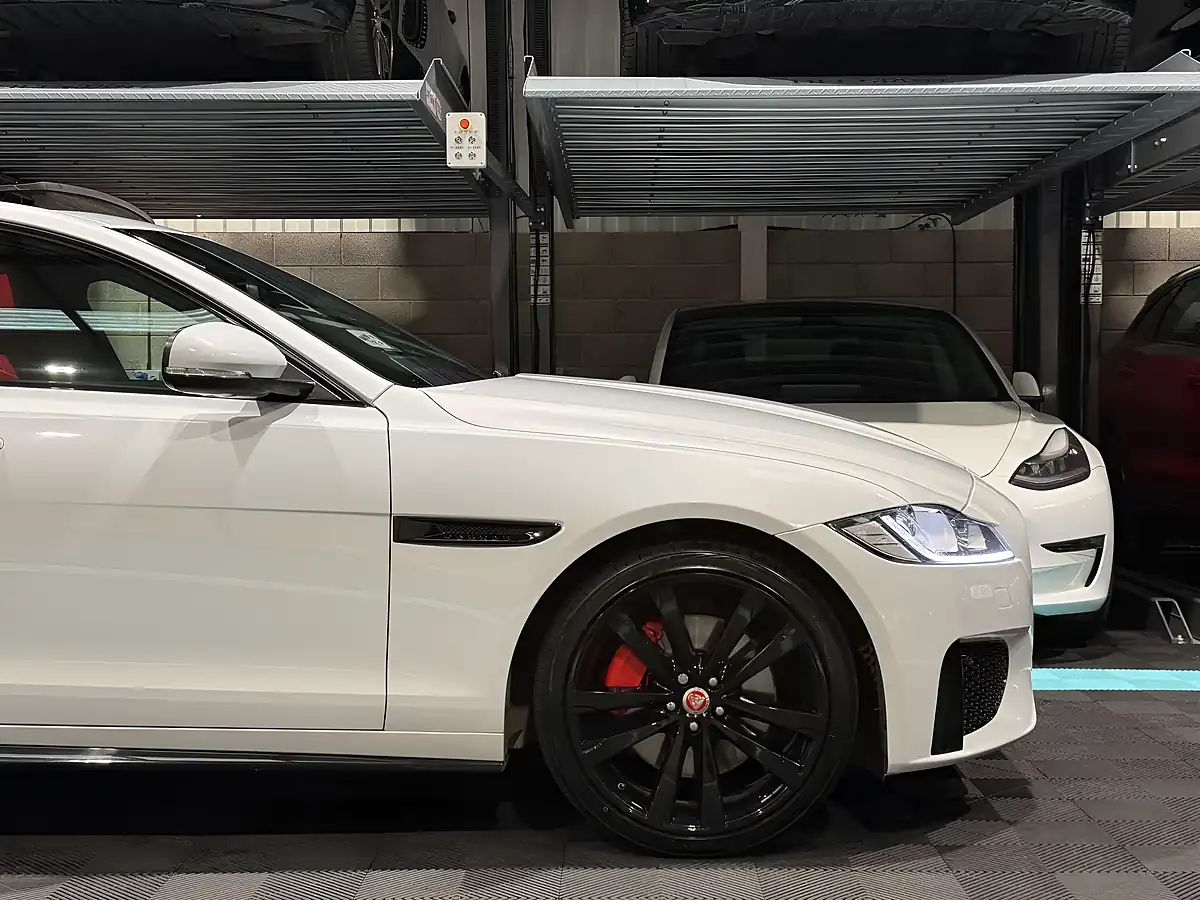 Used 2017 Jaguar Xf S White - Interior and Exterior details 13