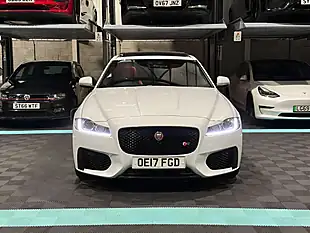 Used 2017 Jaguar Xf S White - Interior and Exterior details 4