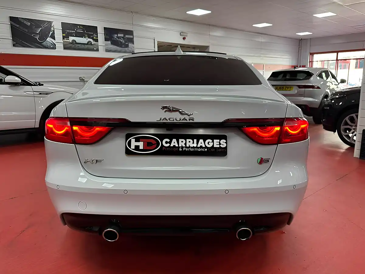Used 2017 Jaguar Xf S White - Interior and Exterior details 10
