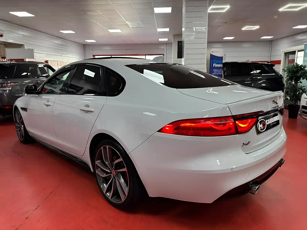 Used 2017 Jaguar Xf S White - Interior and Exterior details 11