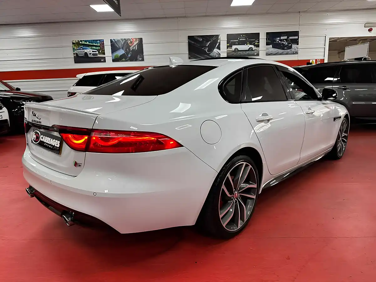 Used 2017 Jaguar Xf S White - Interior and Exterior details 6