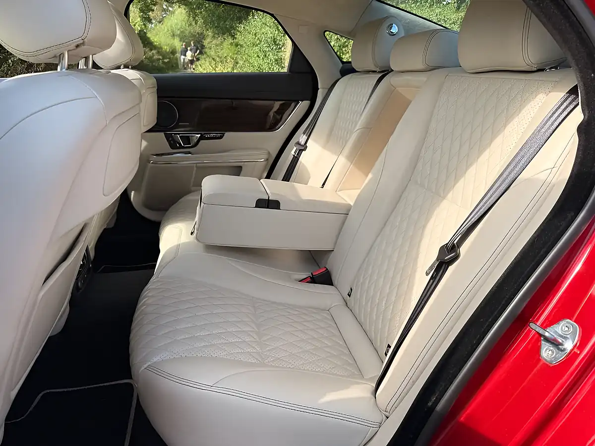Used 2017 Jaguar Xj Portfolio Italian Racing Red - Interior and Exterior details 16