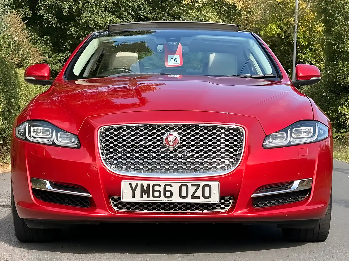 Used 2017 Jaguar Xj Portfolio Italian Racing Red - Interior and Exterior details 2