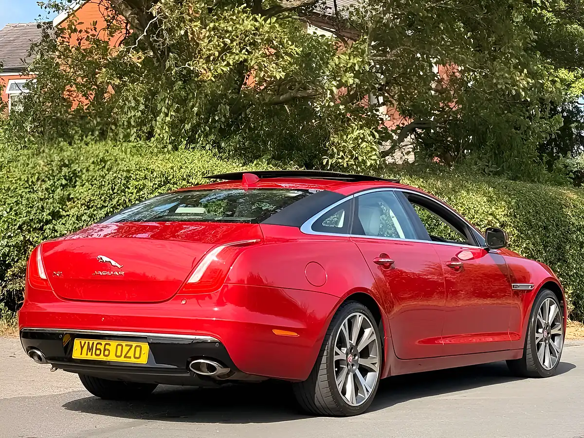 Used 2017 Jaguar Xj Portfolio Italian Racing Red - Interior and Exterior details 8