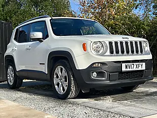 Used 2017 Jeep Renegade Limited White - Interior and Exterior details 13