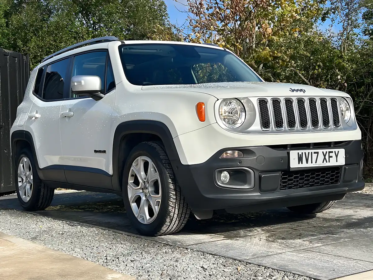 Used 2017 Jeep Renegade Limited White - Interior and Exterior details 13
