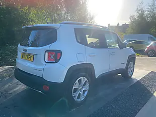 Used 2017 Jeep Renegade Limited White - Interior and Exterior details 17