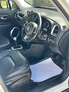 Used 2017 Jeep Renegade Limited White - Interior and Exterior details 4