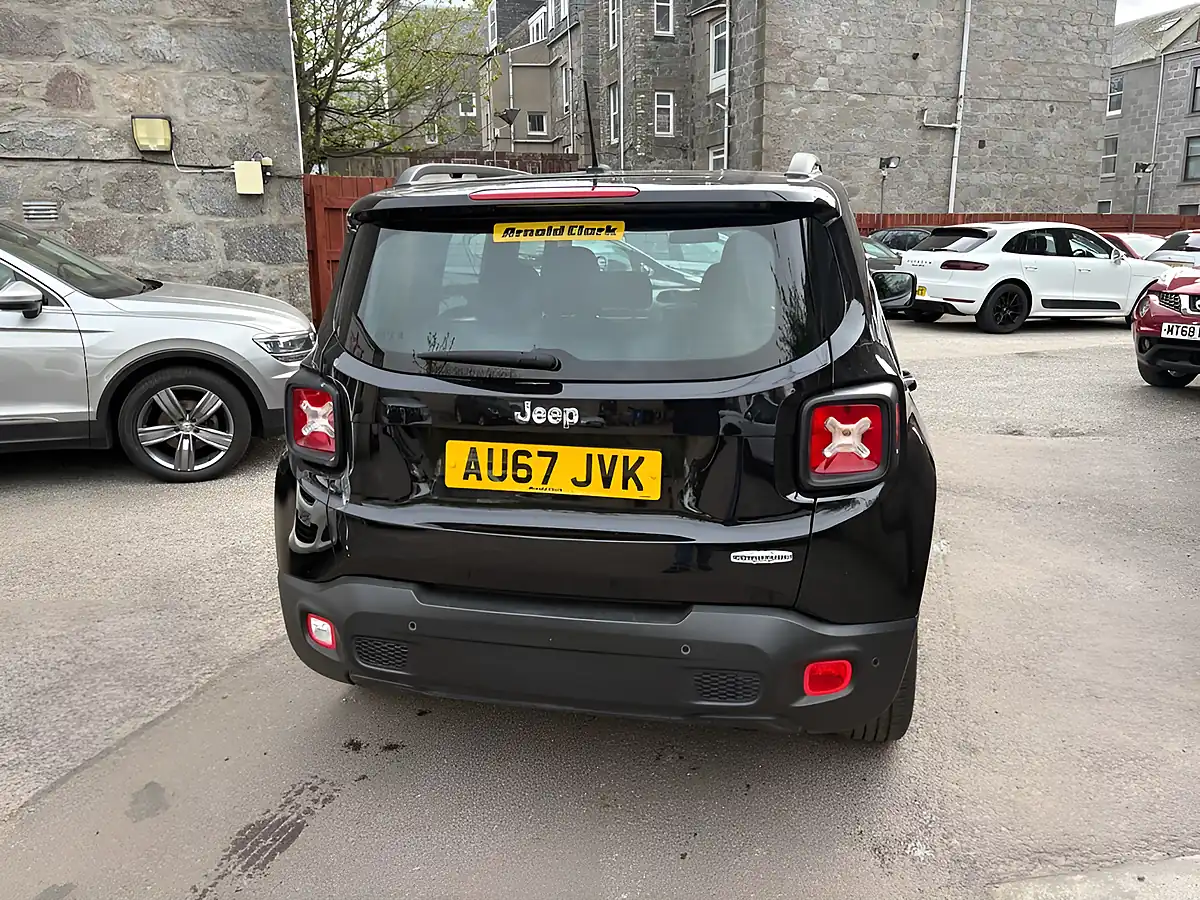 Used 2017 Jeep Renegade Longitude Black - Interior and Exterior details 7