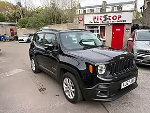 Used 2017 Jeep Renegade Longitude Black - Interior and Exterior details 9