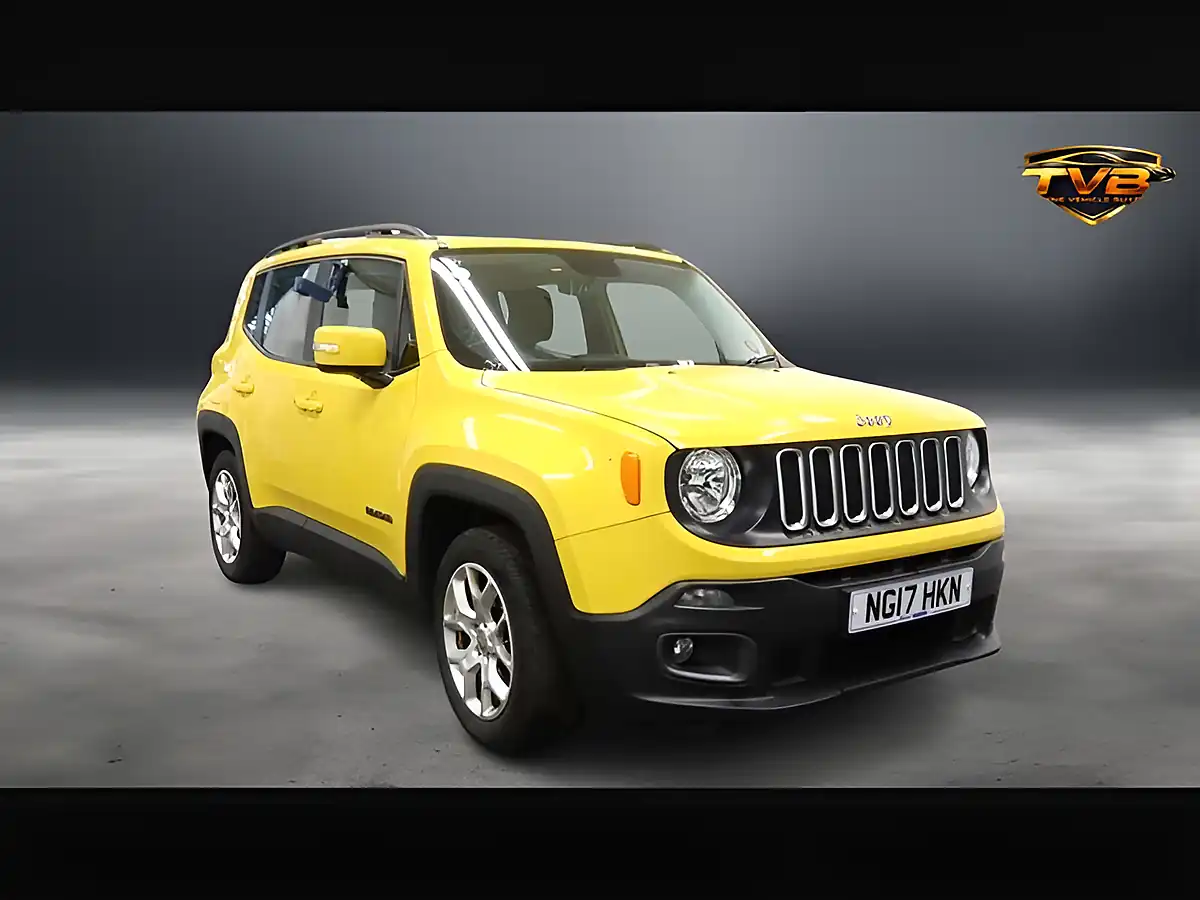Used 2017 Jeep Renegade Longitude Solar Yellow - Front View