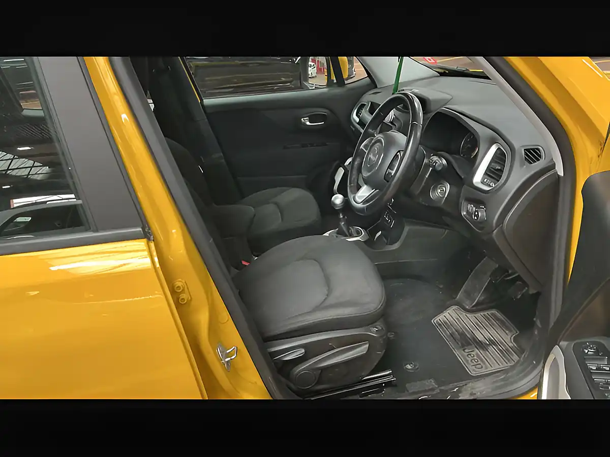 Used 2017 Jeep Renegade Longitude Solar Yellow - Interior and Exterior details 12
