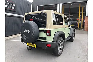 Used 2017 Jeep Wrangler Overland Bright White Clear Coat - Interior and Exterior details 2