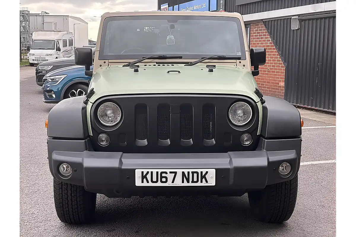 Used 2017 Jeep Wrangler Overland Bright White Clear Coat - Interior and Exterior details 3