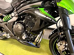 Used 2017 Kawasaki ER-6N Naked Green - Interior and Exterior details 10