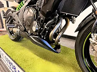 Used 2017 Kawasaki ER-6N Naked Green - Interior and Exterior details 11