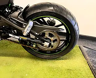 Used 2017 Kawasaki ER-6N Naked Green - Interior and Exterior details 18