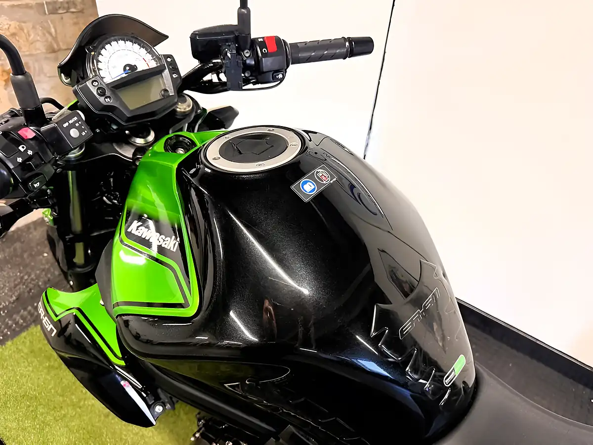 Used 2017 Kawasaki ER-6N Naked Green - Interior and Exterior details 20