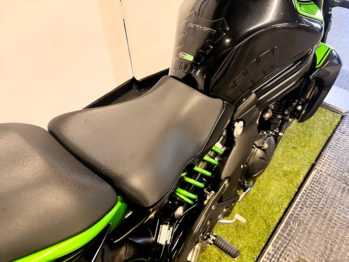 Used 2017 Kawasaki ER-6N Naked Green - Interior and Exterior details 6