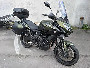 Used 2017 Kawasaki Versys 650 Green - Interior and Exterior details 2