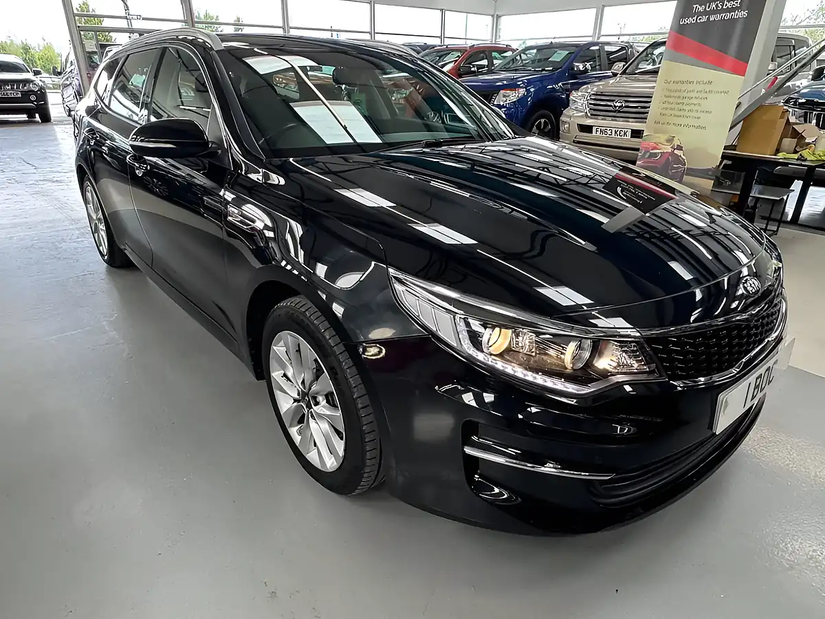 Used 2017 Kia Optima 2 Sportswagon Black - Interior and Exterior details 9