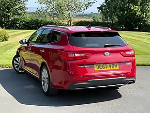 Used 2017 Kia Optima 3 Sportswagon Red - Interior and Exterior details 20