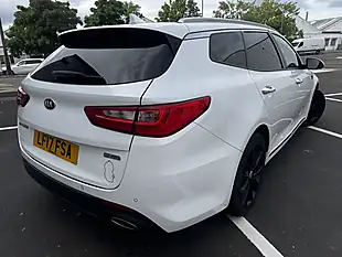 Used 2017 Kia Optima 3 White - Interior and Exterior details 4