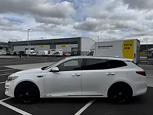Used 2017 Kia Optima 3 White - Interior and Exterior details 7