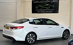 Used 2017 Kia Optima 3 White - Interior and Exterior details 14