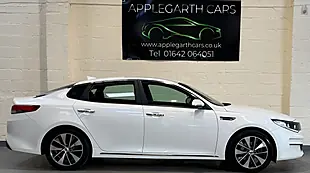 Used 2017 Kia Optima 3 White - Interior and Exterior details 2