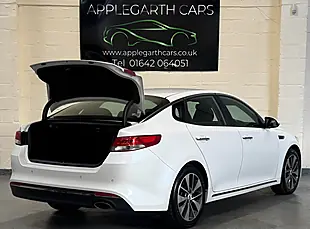 Used 2017 Kia Optima 3 White - Interior and Exterior details 4