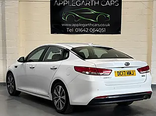 Used 2017 Kia Optima 3 White - Interior and Exterior details 7
