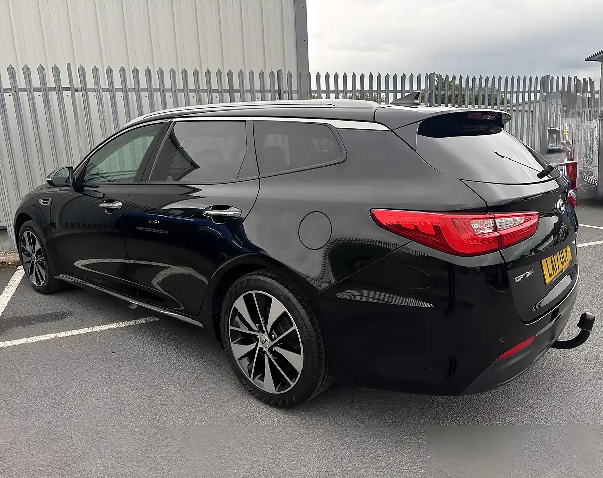 Used 2017 Kia Optima Isg 3 Black - Interior and Exterior details 4
