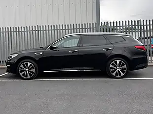 Used 2017 Kia Optima Isg 3 Black - Interior and Exterior details 8