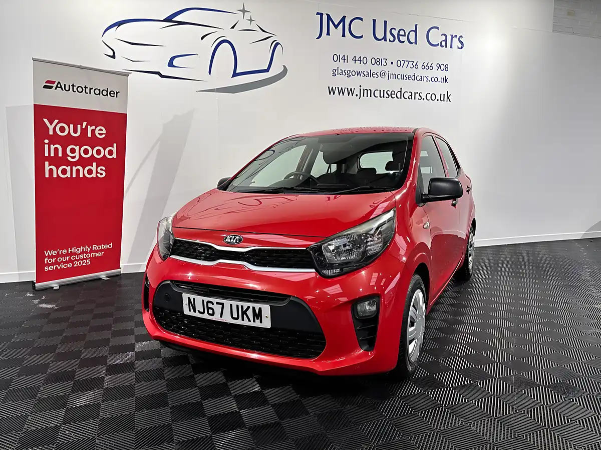 Used 2017 Kia Picanto 1 Chilli Red - Front View