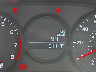 Used 2017 Kia Picanto 1 Red - Interior and Exterior details 11