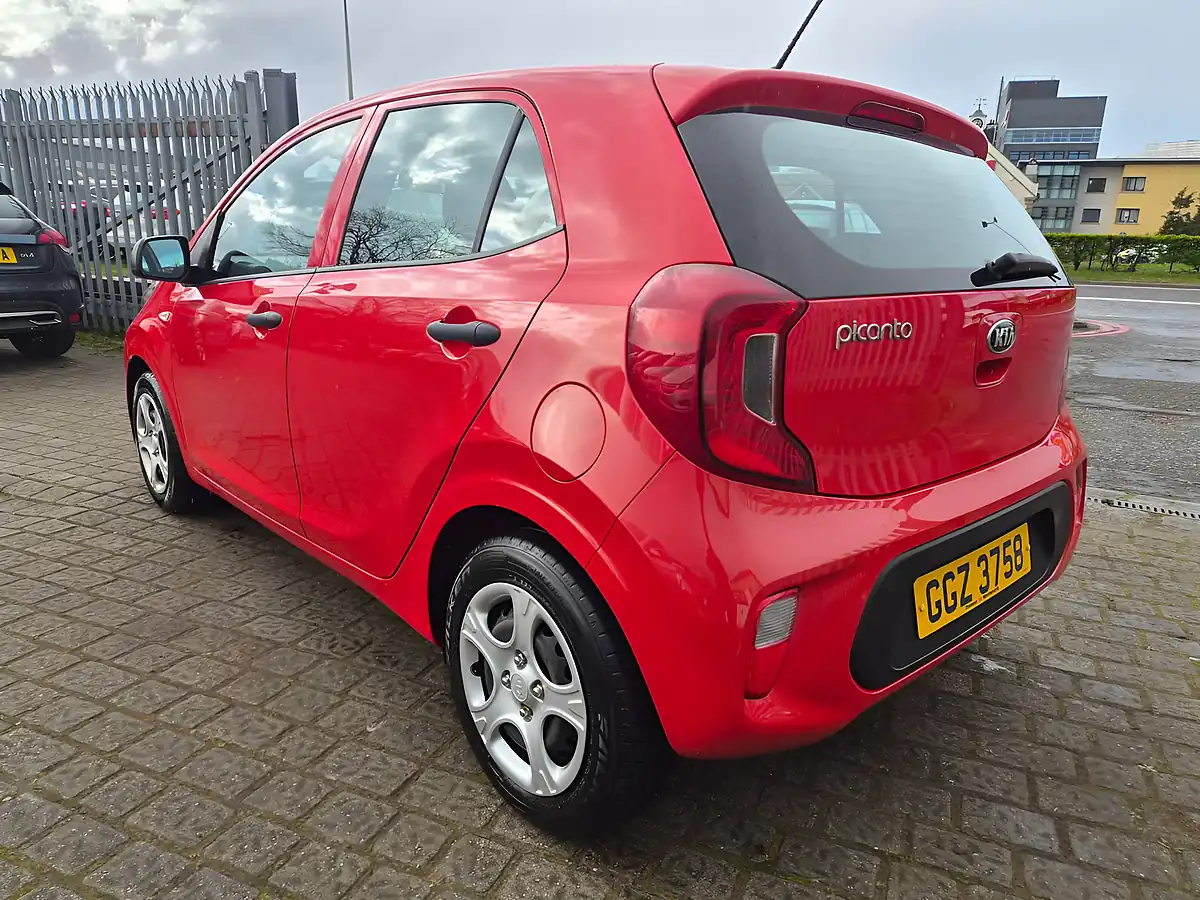 Used 2017 Kia Picanto 1 Red - Interior and Exterior details 4