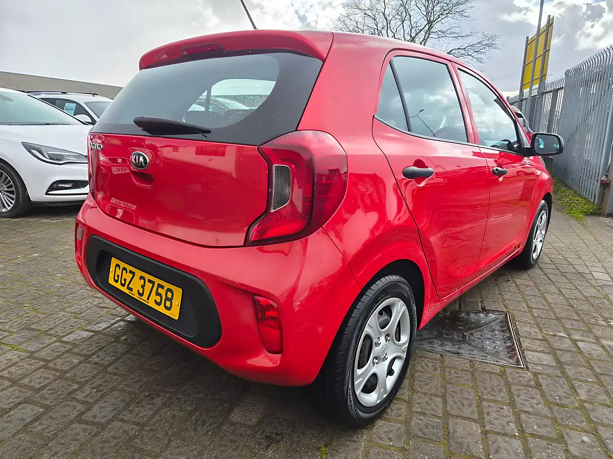 Used 2017 Kia Picanto 1 Red - Interior and Exterior details 6