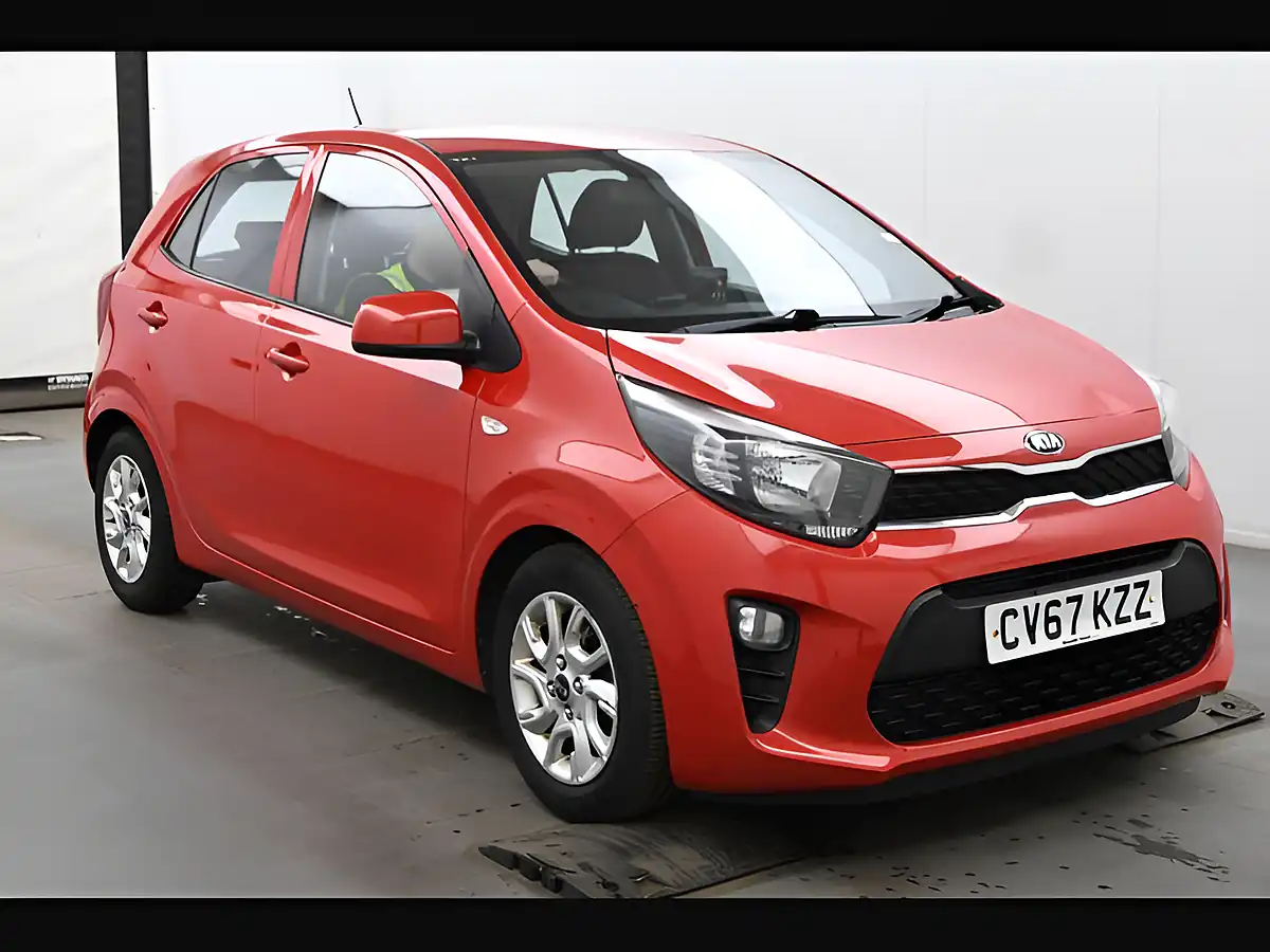 Used 2017 Kia Picanto 2 Chilli Red - Front View