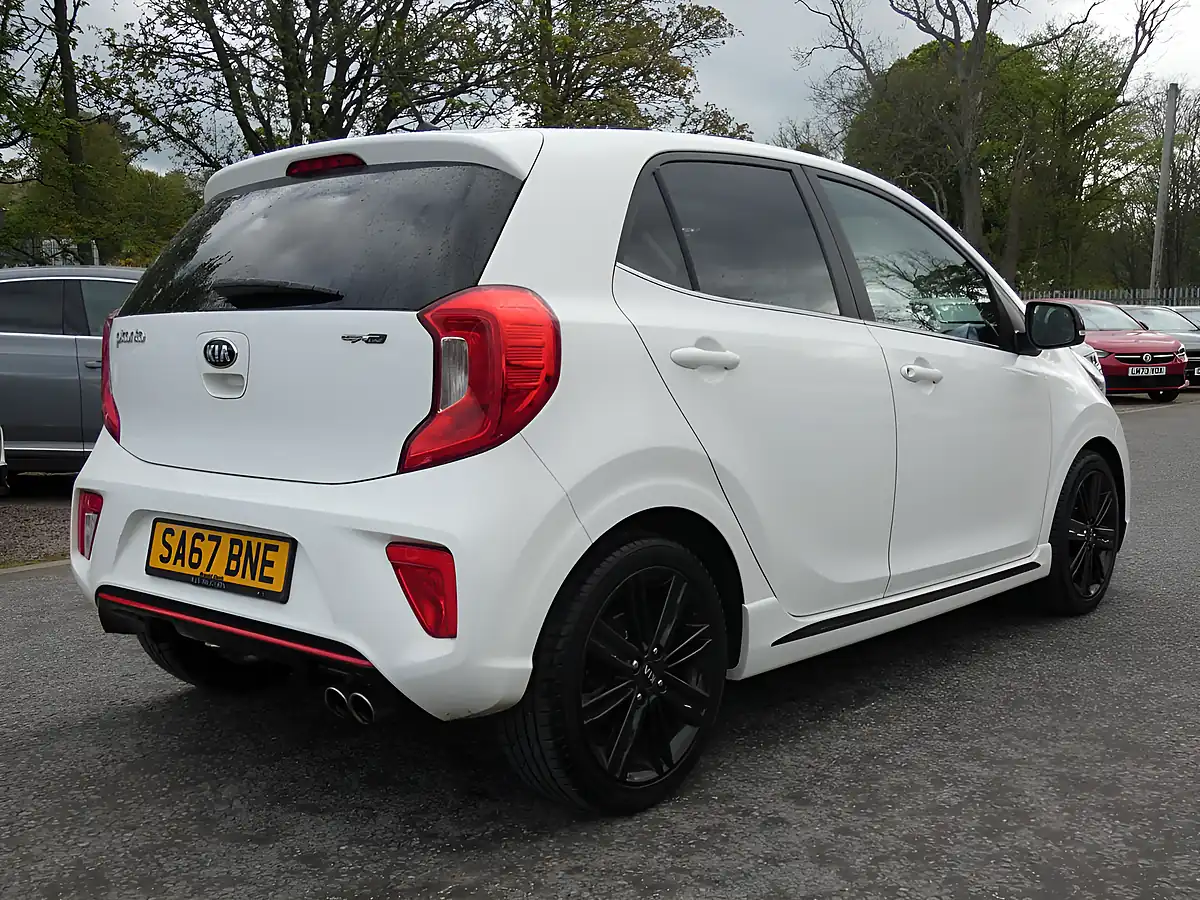 Used 2017 Kia Picanto GT-Line Clear White - Interior and Exterior details 5